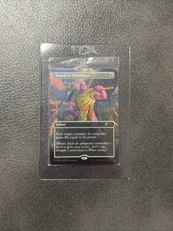 THANOS MTG PSA Exclusive Holofoil Promo P 0001 Swords to Plowshares Sealed - Image 1