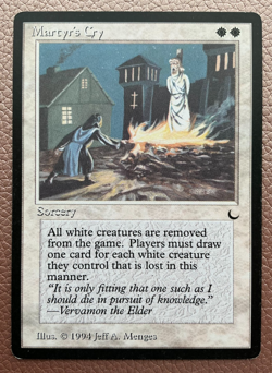 Martyr's cry. MTG Magic the gathering - Image 1
