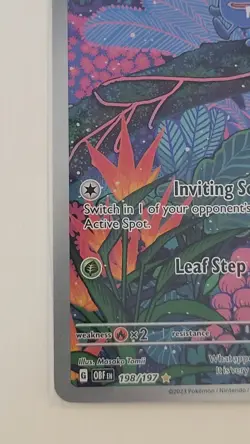 Pokemon TCG Obsidian Flames Gloom 198/197 Illustration Rare NM Fast Ship - Image 3