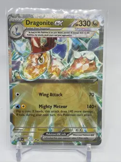 Pokemon TCG Dragonite ex SV03: Obsidian Flames 159/197 Holo Double Rare - Image 1