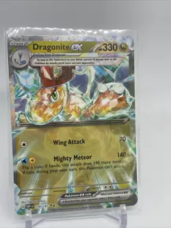 Pokemon TCG Dragonite ex SV03: Obsidian Flames 159/197 Holo Double Rare - Image 2