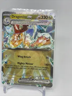 Pokemon TCG Dragonite ex SV03: Obsidian Flames 159/197 Holo Double Rare - Image 3