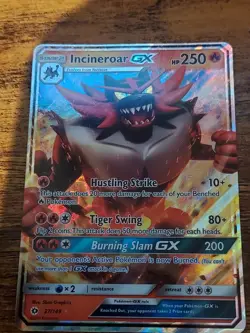 Incineroar V - 008/073 Pokemon TCG - Champion's Path - PSA 9 MINT - Image 1