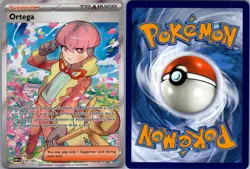Ortega 219/197 Obsidian Flames Pokemon TCG Holo Ultra Rare NM - Image 3