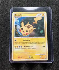 Pokemon Pikachu HGSS03 HGSS Holo 70 HP Basic 2010 English - Image 1