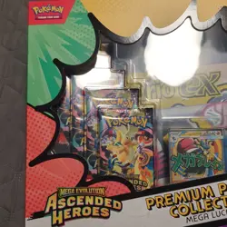 Pokemon TCG: Ascended Heroes Mega Lucario Premium Poster Collection Sealed Box - Image 3