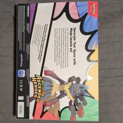 Pokemon TCG: Ascended Heroes Mega Lucario Premium Poster Collection Sealed Box - Image 4
