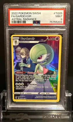 2022 Pokemon SWORD & SHIELD FA GARDEVOIR #TG05 PSA 9 MINT ASTRAL RADIANCE - Image 1