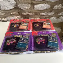 4x Pokemon Ascended Heroes Tech Sticker Collection | New Sealed | Fast Ship - Image 1