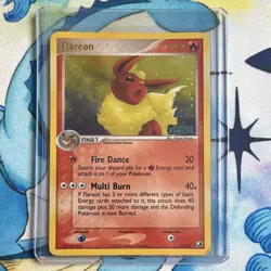 Flareon 5/115 EX Unseen Forces Holo Stamped - Image 3