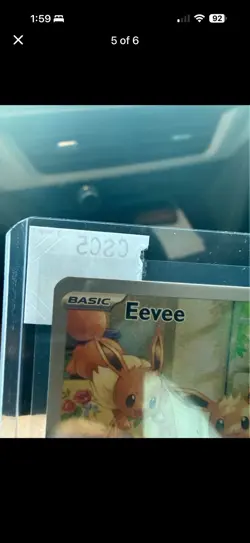 Pokemon Eevee 188/167 Illustration Rare - Twilight Masquerade - Near Mint - Image 5