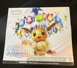 Pokemon TCG Scarlet Violet Prismatic Evolutions Elite Trainer Box ETB New Sealed - Image 1