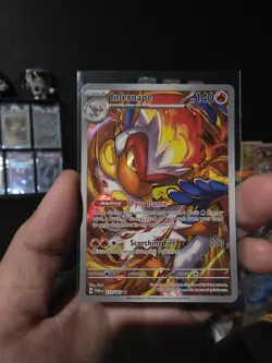Pokemon TCG SV06: Twilight Masquerade - Infernape 173/167 Illustration Rare EN - Image 1