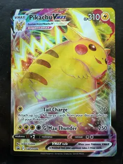 Pokemon Pikachu VMAX SWSH 286 Promo Holo (NM) - Image 1