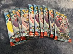 (x10) Pokemon Journey Together Booster Packs Lot - Image 1