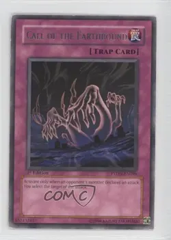 Call of the Earthbound 1st Ed. YuGiOh Phantom Darkness #PTDN-EN096 2008 READ - Image 1