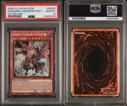 PSA 10 Gandora-G the Dragon of Destruction LEDE-EN001 YuGiOh Legacy of Destructi - Image 3