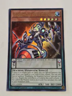 Disablaster the Negation Fortress INFO-EN026 Ultra Rare Yugioh 1st Edition Mint - Image 1
