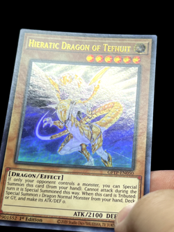 Hieratic Dragon of Tefnuit GFTP-EN050 Ultra Rare 1st Edition YuGiOh! TCG - NM - Image 3