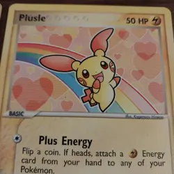 Plusle 69 & Minun 67 Lot Of 2 Pokemon Cards Hidden Legends NM/LP - Image 4