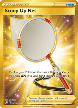 Pokemon Rebel Clash Secret Rare Scoop Up Net 207/192 - Near Mint (NM) - Image 1