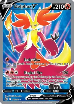 Pokemon Lost Origin Full Art Delphox V 173/196 - Near Mint (NM) - Image 1