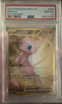 POKEMON 2023 Mew EX 205 Ultra-Premium Collection Hyper Rare Pokemon 151 PSA 10 - Image 1
