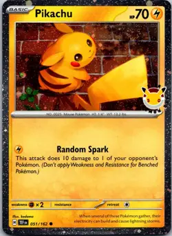 2026 Pokemon Day #051/162 Pikachu (Cosmos Holo) - Image 1
