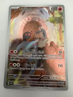 Torkoal - 172/167 - Twilight Masquerade - Illustration Rare - Pokemon TCG - Image 1