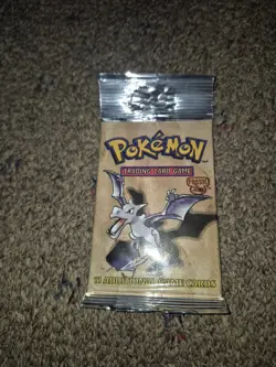 HEAVYU 21.23g Wizards of The Coast Pokemon Fossil Booster Pack! 742818061599 - Image 1