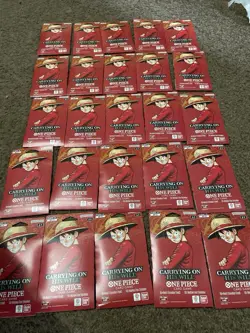 25x One Piece Op13 Carrying On His Will Booster Packs. Sealed & Ready To Ship - Image 1