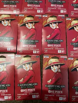 25x One Piece Op13 Carrying On His Will Booster Packs. Sealed & Ready To Ship - Image 2