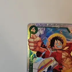 Bandai Monkey D. Luffy PRB02-005 Premium Booster The Best SR Foil 4C 5000 - Image 3