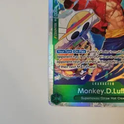 Bandai Monkey D. Luffy PRB02-005 Premium Booster The Best SR Foil 4C 5000 - Image 4