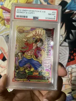 2012 ONE PIECE ONEPY BERRY MATCH IC VOL.6 01 MONKEY D. LUFFY - Image 3