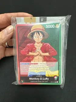 One Piece Welcome Kit Monkey D. Luffy OP01-003 Demo Deck Sealed (Post Errata) - Image 1