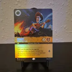 Disney Lorcana TCG Woody - Waiting for a Friend 205/204 Foil EN 2024 - Image 1