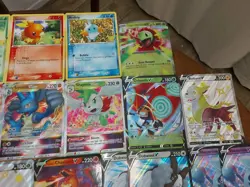 HUGE Lot Of 55 JUMBO Pokemon Cards Mixed Eras! V-Union, VSTAR, V, EX, Full Art - Image 4