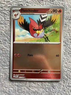 Pokemon Card - Fletchinder (13/88 - Perfect Order) - Image 1