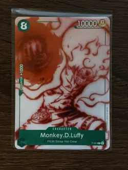 One Piece TCG Monkey.D.Luffy P-061 Promo Card English Non-Holo NM/Mint - Image 1