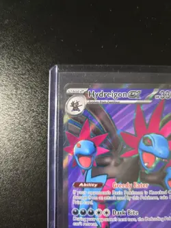 Hydreigon Ex Black Bolt 161/086 English Pokemon TCG Card Near Mint - Image 2