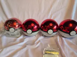 1999 23k gold Plated Pokemon Cards Togepi (2) and Four Poke Balls - Image 4