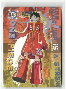 MONKEY D LUFFY UR KY-UR-007 One Piece Anime Collectible Card - Image 1