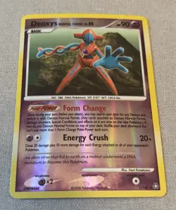 Deoxys Normal Forme 1/146 Legends Awakened Reverse Holo LP Pokemon Card - Image 1