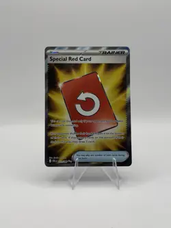 Special Red Card 113/086 Me04: Chaos Rising Holo - Image 1