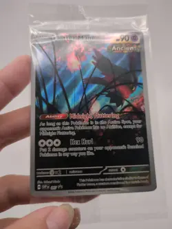 FLUTTER MANE SVP 097 Temporal Forces SEALED PROMO Holo Full Art Pokemon Card - Image 2