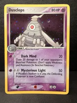 Pokemon Dusclops Power Keepers Holo Rare Card 14/108 Cosmos - Image 1