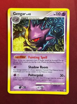 GENGAR 18/100 Stormfront NON-HOLO rare Pokemon TCG card VLP - Image 1