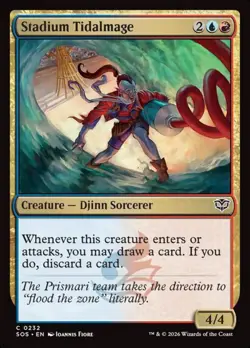 Stadium Tidalmage (Secrets of Strixhaven 232) - Common Magic: The Gathering Card - Image 1