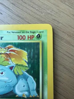 Pokemon TCG Venusaur Holo Rare Card 15/102 Base Set 1999 English - Image 3